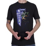 T-shirt Gaming Master Yoda noir