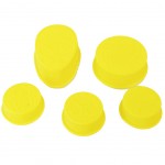 Set de 5 moules en silicone Jaune Spiderman