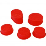 Set de 5 moules en silicone Rouge Spiderman