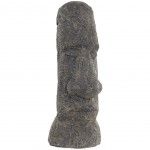 Statue MOAI en rsine 24.5 cm