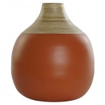 Vase en Bambou 45.5 cm - Ocre orange