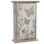 Boite  cls Papillons en bois