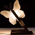 Lampe de bureau Papillon 30 cm
