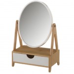 Miroir Bijoutier en Bambou  poser