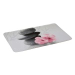 Tapis de Salle de bain Zen Toucher velours 45 x 70 cm