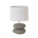 Lampe galets Gris - 24 cm