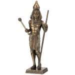 Figurine Pharaon - Aspect Bronze - 23 cm