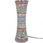 Lampe mosaque de verre - cylindre vas - 50 cm