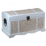 Malle dcorative et utilitaire en Bois 35 cm