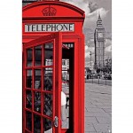 Poster London Cabine Téléphonique UK 61 x 91.5 cm