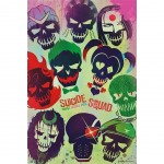 Poster Suicide Squad Skulls 61 x 91.5 cm