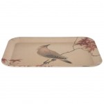 Plateau en bambou Oiseaux 43 cm