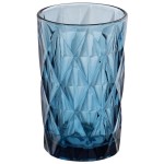 Grand verre à eau bleu 345 ml