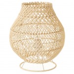 Lampe  poser en Rotin Naturel 28 cm