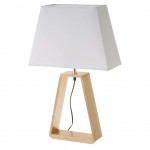 Lampe Chne clair Esprit Scandinave 60 cm