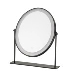 Miroir vanity LED noir orientable