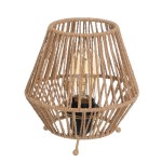 Lampe � poser en fibre de papier naturel 20 cm