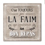 Dessous de plat C'est toujours par la Faim - 18 cm