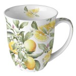 Mug en Porcelaine fine - citrons