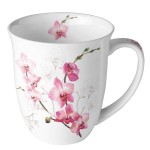 Mug en Porcelaine fine - Orchidée