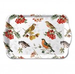 Petit Plateau Rectangulaire  Oiseaux en Automne