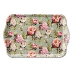 Petit Plateau Rectangulaire  Composition de Pivoines