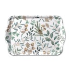 Plateau de Nol  Feuillages dhiver 20,5 x 13,5 cm