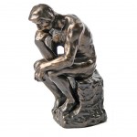 Le Penseur d' Auguste Rodin statue de collection 15 cm