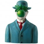 Figurine Magritte - Fils de l'homme - 13 cm