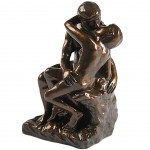 Le Baiser d'Auguste Rodin statue de collection 9.5 cm