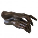 Deux Mains d'Auguste Rodin statue de collection