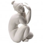 Modigliani Nu fminin assis statue de collection 22 cm