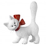 Figurine Les chats de Dubout - Mignonette blanche avec noeud