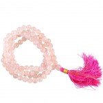 Mala Quartz rose Qualit AA 108 perles