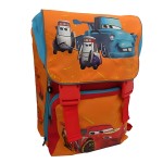 Grand sac  dos extensible Cars orange