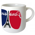 Mug Paris drapeau du monde par Cbkreation