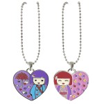 Colliers de l'amiti Kimmi Junior violet