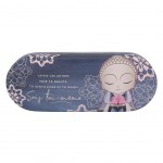 Etui  lunettes Little Buddha Bleu - Sois toi-Mme