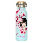 Bouteille isotherme Kimmidoll Sakura 500 ml fleurs de cerisier