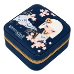 Petite bo�te � bijoux Kimmidoll Minami bleu nuit 10 cm