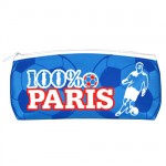 Trousse rectangulaire 100 % Paris bleue