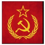 Sous verres Drapeau CCCP Cbkreation par 4