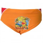 Maillot de bain Winnie l'ourson orange