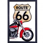Miroir Route 66 moto