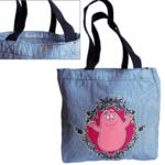 Sac cabas Barbapapa Baroque en toile