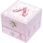 Coffret Musical Chaussons de danse - Rose - Phosphorescent