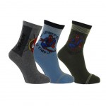 Lot de 3 paires de chaussettes Spiderman pointure 31-35