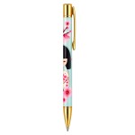 Stylo bille Kimmidoll Sakura r�tractable � fleurs de cerisier