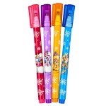 Pochette de 4 stylos � encre paillet�e Diddl hiver